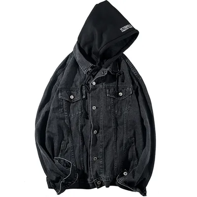 Men's Fashion Hong Kong Style Denim Jacket