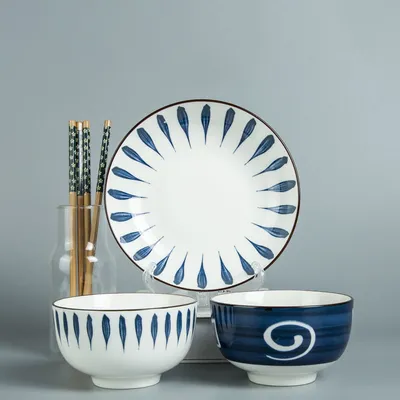 Ceramic Japanese Style Set Household Gift