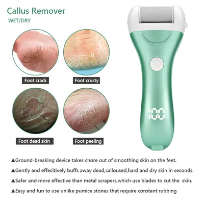 Charged Electric Foot File For Heels Grinding Pedicure Tools Professional Foot Care Tool Dead Hard Skin Callus Remover