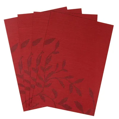 Environmentally Friendly PVC Insulation Table Cloth Plate Mat