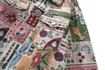 Men's And Women's Same Maychao Jacquard Workwear Casual Jacket Coat