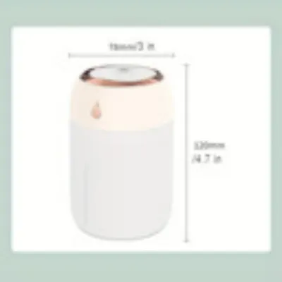 Portable Mini  Humidifier, 220ml,Small Cool Mist Humidifier, USB Personal Desktop Humidifier For Bedroom Travel Office Home Random Colors
