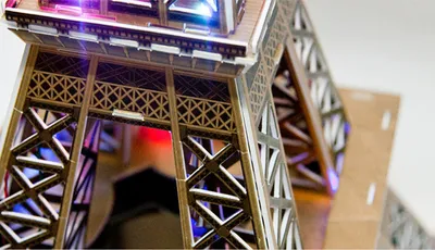 Three-dimensional Puzzle Paris Eiffel Tower