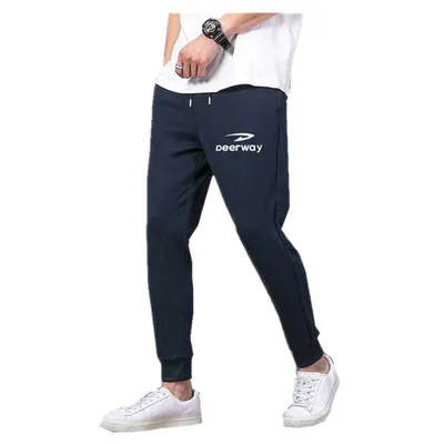Closing loose leg pants men sweatpants