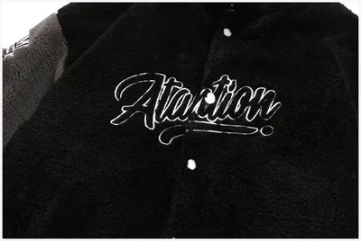 Men's And Women's Loose Embroidered Cotton Coat