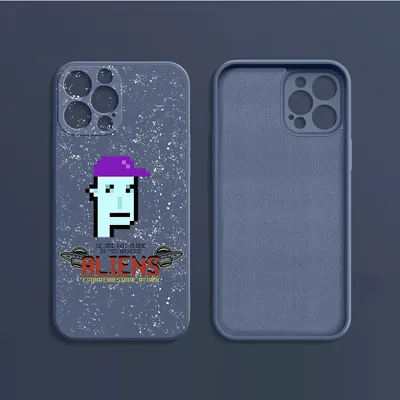 Silicone Waterproof Phone Case Pipe Alien