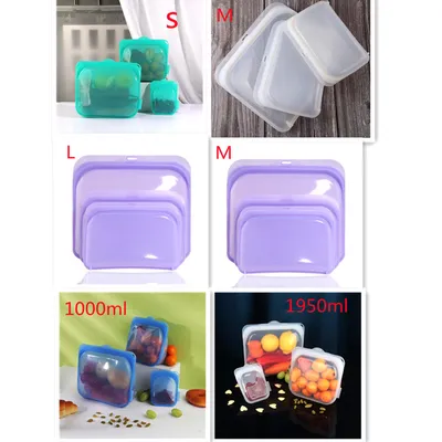 Environmental Protection Silicone Fresh-keeping Bag