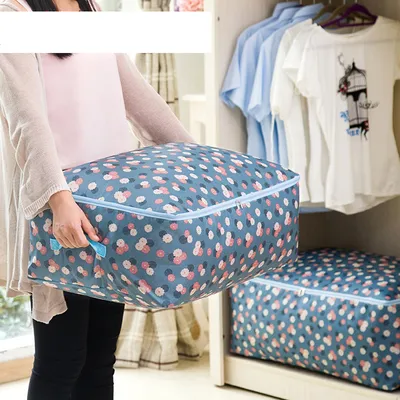 Home Fashion Oxford Quilt Storage Bag