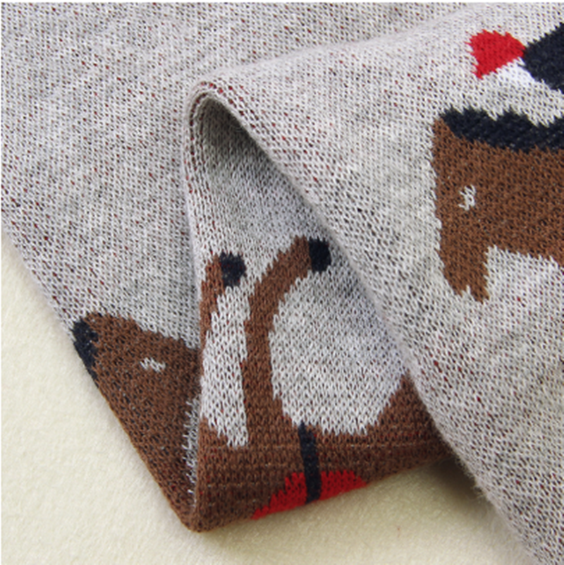Pure Cotton Thread Casual Knitted Blanket Baby Hug Blanket