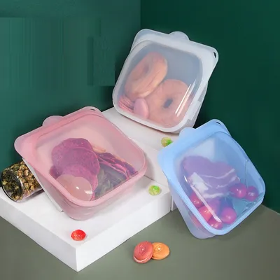 High Temperature Resistant Silica Gel Food Preservation Bag Kitchen Tools