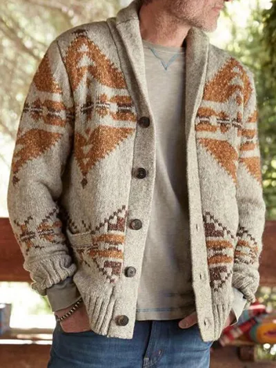 Fashion jacquard sweater