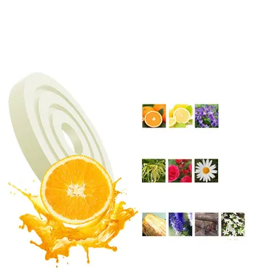 Car Fragrance Refill Pack Round Aroma Diffuser