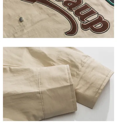 Racing Elements Heavy Work Embroidered Shirt Men's Ins