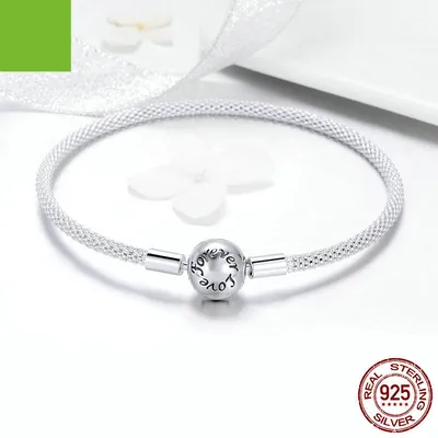 S925 Silver Bracelet Women Eternal Love