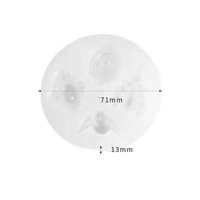 Diy Handmade Flower Food Grade Liquid Silicone Fondant Mold