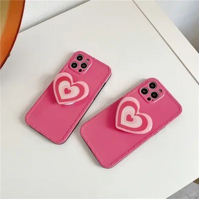 غطاء هاتف بحزام الحب من نوع Polka Dot