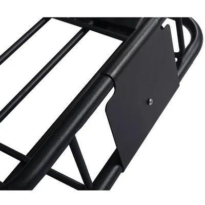 Roof Luggage Rack Basket, 64 Inch Black Steel