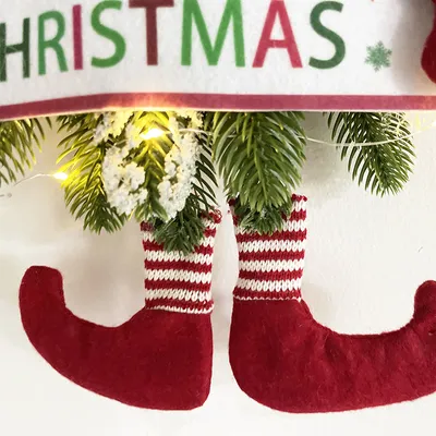 Christmas Decoration Supplies Garland Pendant Short Legs