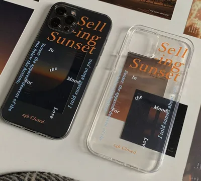 Gradient Art Simple Silicone Phone Case