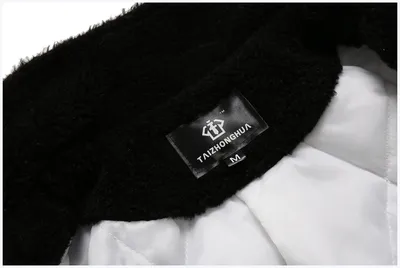 Men's And Women's Loose Embroidered Cotton Coat