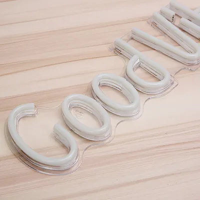 LED Neon Light, Acrylic Back Panel, Room Decoration Night Light