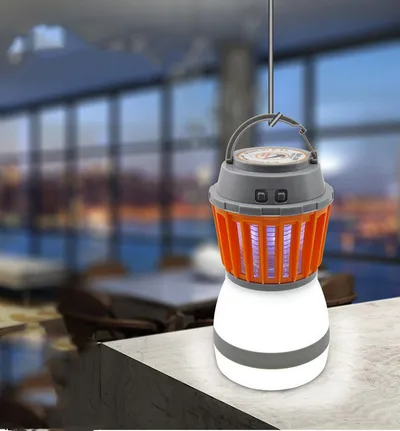Outdoor Portable Solar LED Mosquito Killer Lamp