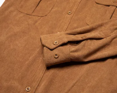 Japanese Corduroy Men's Business Slim Casual Shirt