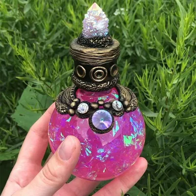 Creative Mermaid Halo Magic Moon Bottle