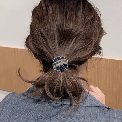Female Fashion Crystal Rhinestone Hair Rope