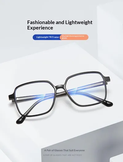 Lijia Korean Version Large Frame Anti Blue Light Goggles, Internet Famous, Same Type Of Goggles 1542