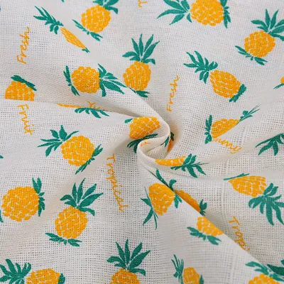 Fruit Series Cotton And Linen Fabric