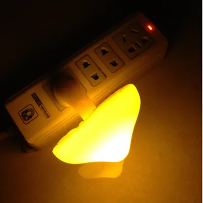 مصابيح LED على شكل فطر مزودة بمستشعرات أوتوماتيكية، مصابيح ديكور داخلية