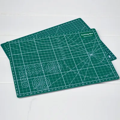 Multifunction Double Printed Craft Engraving Cutting Board PVC Leathe Writing Plank