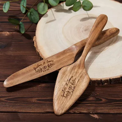 Creative Country Cake Shovel Two-piece Set