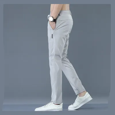 Casual Trousers Men's Straight Loose Pants