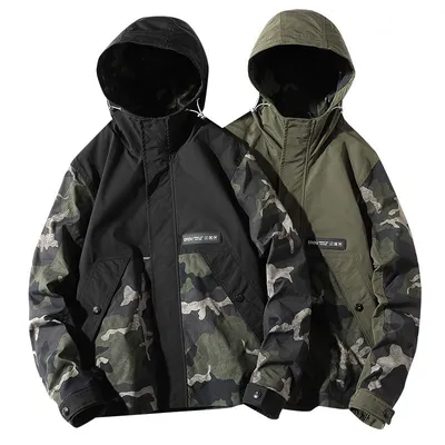 New Hooded Men's Coat Korean Version Loose