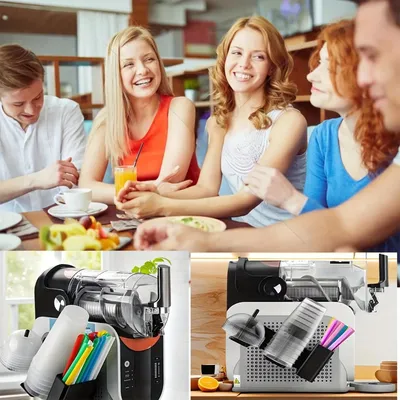 Cup Organizer For Machine - Paper Cup Holder Lid Dispenser - Side-Mounted Storage Rack, Drinkware Stand For Restaurant, Breakroom, Home, Gym