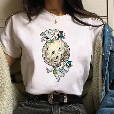 Creative Personality Printing Student Short Sleeve