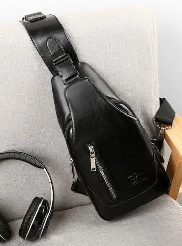 Men's Chest Bag Shoulder Bag Messenger Backpack