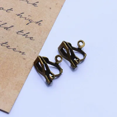 DIY Earrings Accessories Anti-allergic Copper Plated Ear Hooks