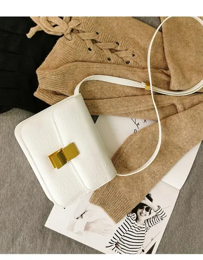 New women's bag retro fashion tofu bag