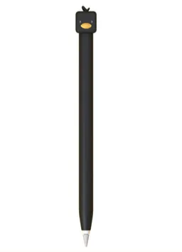 Compatible With  Stylus Yellow Duck Silicone Sliding Anti Fall Pen Case
