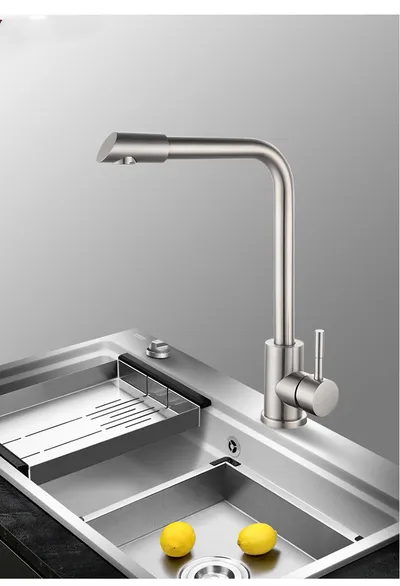 Kitchen hot and cold faucet