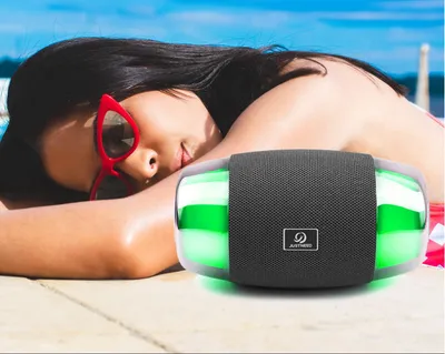 Speaker subwoofer ambient light