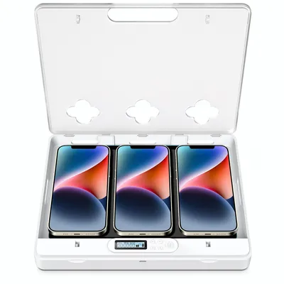 Portable Phone Lock Box With Timer For IPhone And Android Phones, Self-Control Timed Phone Jail Locker To Help Kids,Students, Adults Focus Back, Unplug From Phones Boost Your Mental Wellness