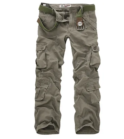 Men's Fashion And Comfort Camouflage Cargo Trousers