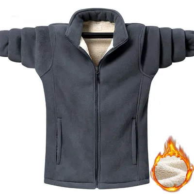 Shaker Lamb And Fleece And Thick Men's Jacket