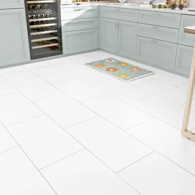 12PCS PVC Marble Tiles Wall Sticker Self-Adhesive Stick Kitchen Bathroom Decor
