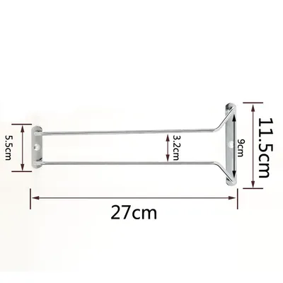 Tall wine glass holder