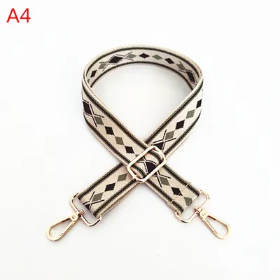 Ethnic Style Replacement Webbing One-shoulder Diagonal Bag Strap